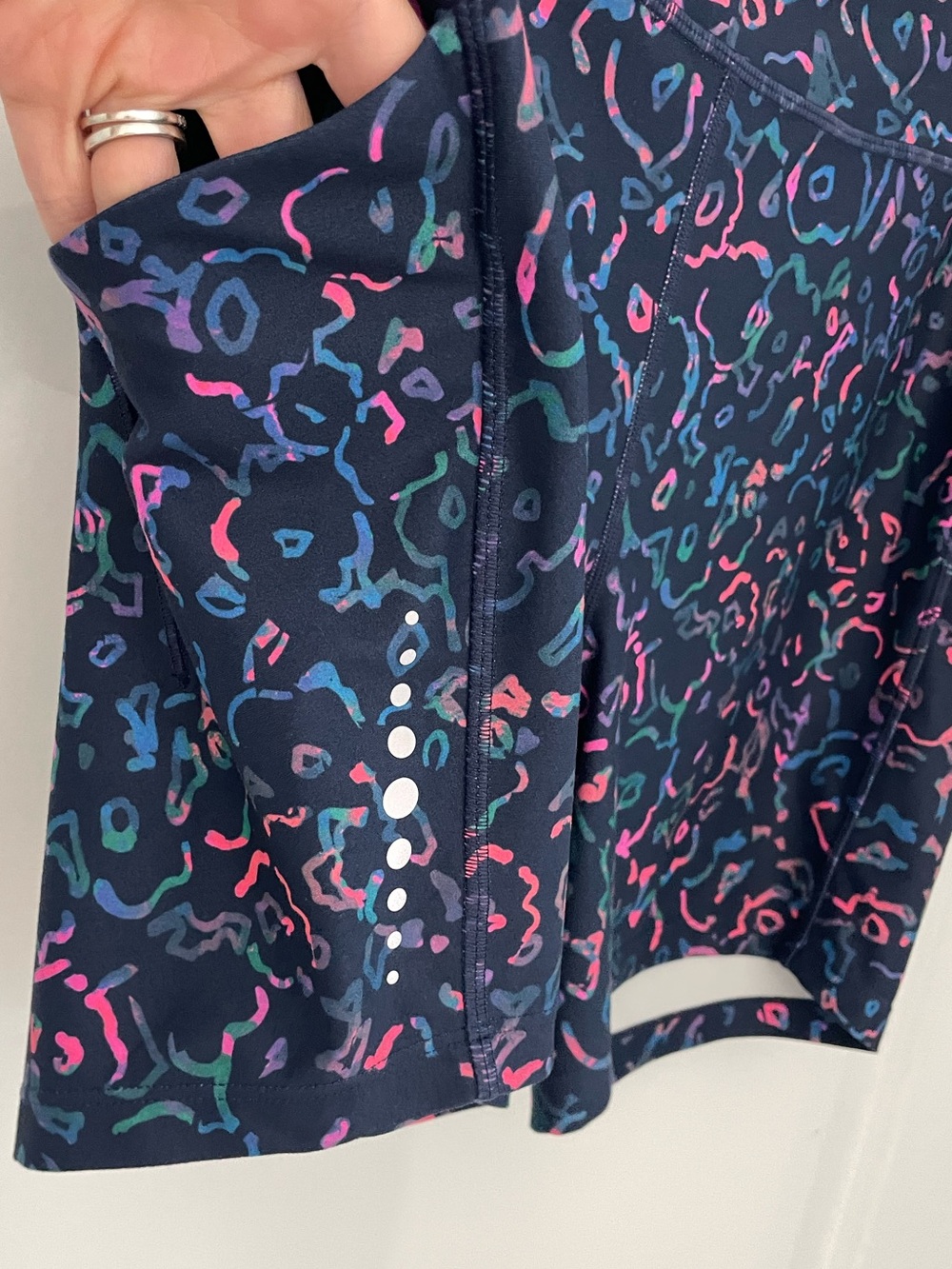 Title Nine MVT Train Shorts 6" Womens Size XL Bike Short Pockets. Sk24 - Picture 6 of 9